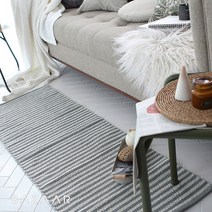 리스트라이프 코튼 핸드메이드 인도 러그(50x150)