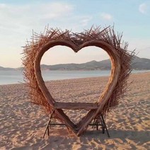 포토존 포토월 야외 하트 조형물 대형 카페 웨딩 펜션, E 이미지참고
