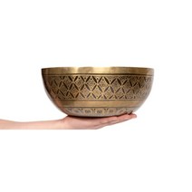 고급 엔틱 싱잉볼 싱잉볼테라피 불교굿즈 불교용품 명상 입문용 전문가용 화사 네팔 요가 심신안정, (입문용)26-27cm