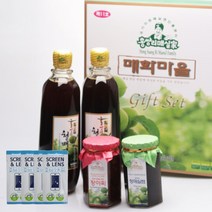 옹기 발효숙성 매실원액 매실청 매실장아찌 매실액기스 선물세트, 8.선물세트 특11호+자우버 렌즈클리너