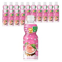 해태 코코팜 피치핑크 복숭아 300ml x 24pet, 1개,개당 용량,총 수량, 24p