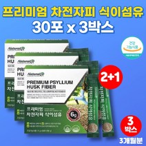 코스트코 약국 차전자피 가루 차전자푸 PSYLLIUM HUSK 불용성 식이섬유 섬유소 쾌변 화이바 질경이 씨앗 차전자씨, 3박스