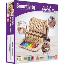 코딩컴퓨터 로봇코딩 레고 무선조종 장난감 Smartivity 음악 기계; 8 기계적 동작 과학 공학 STEM 및 STEAM 빌딩 키트, Music Machine