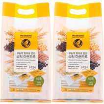 노브랜드 국내산 현미로 만든 스틱 미숫가루 600g x 2개 무농약, 1.2kg