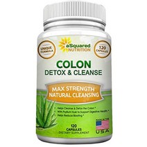 ASquared Nutrition Colon Cleanse 다이어트 보조제 120캡슐