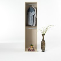 옵티마 롤스크린 드레스룸 500 2단옷장 시스템옷장, 워시오크_GBW035SA