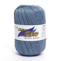 삼남뜨개실 코튼데이트 75g 10+1 실켓면사 의류실 소품실, 03 라이트 데님 105