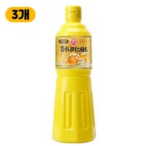 포장용 업소용 맛있는 소스 허니머스타드 1 050g 오뚜기, 3개