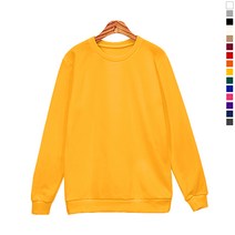 티데일리 남녀공용 기모 맨투맨 무지 특양면 긴팔 티셔츠 (15color)