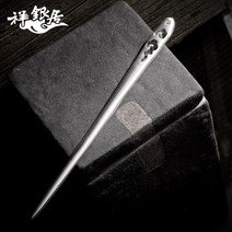 헤어 비녀 올림머리 한복 장식 핀 뒤꽂이 순은 999 스털링 실버 핸드메이드 여성용