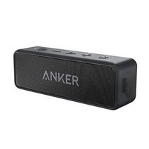 앤커 사운드코어 2 블루투스 스피커 Anker Soundcore 2 24시간 방수스피커, 01 Black, 블랙