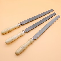아유디 손잡이 평대줄 야스리 플랫바 금속공예 금속가공 공구 DIY, 손잡이평대줄 10인치중목