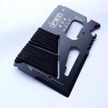 EDC 신용 카드 도구 다기능 포켓 야외 스포츠 캠핑 하이킹 SOS 생존 구조 응급 칼 PARACORD