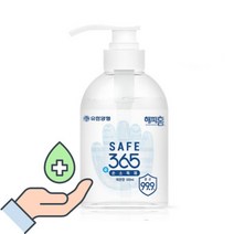 일루몬트 방역물품 유한양행 저자극 손소독제 레몬향 해피홈 세이프 365 500ml, 10개
