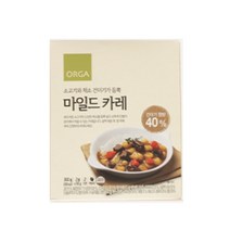 ORGA 가정식 마일드카레 300g (150gx2봉) 별식 술안주 간편식 캠핑 혼밥 자취 튀김, 15개