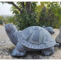 돌거북 거북이상 인테리어 장식 무병장수 소품