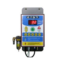 국산 공기돌이 신형 타이어 공기 주입기 K-110 PLUS 100psi 부져경고 울림