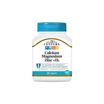 21세기 센트리 칼슘 마그네슘 아연 + vitamin D3 90개입 미국
