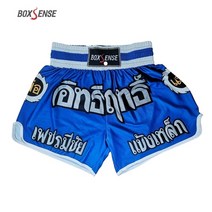 권투 킥복싱 훈련 싸움 MMA 반바지 성인 가벼운 통기성 복싱 트렁크 남자 여자 격투 산다 MMA 반바지 인쇄