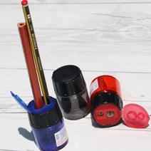 Staedtler 얇고 굵은 색연필까지..스테들러 2홀 연필깎이 No.5134 랜덤발송 품목입니다., 색상