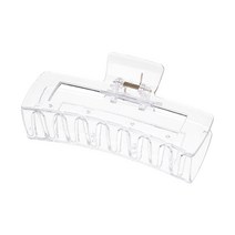 수스다 빅사이즈 12.5cm 파스텔통통 사각 집게핀 컬러 헤어핀 올림머리 머리핀