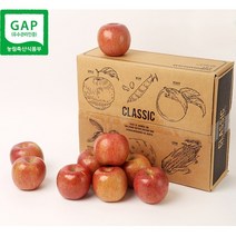 클래식농원 산지직송 괴산 햇 사과 부사 GAP 꿀사과 3kg/ 5kg, 3kg 11-13과(중), 1개
