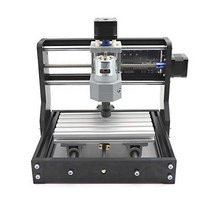 RATTMMOTOR 3 관 CNC 1610 PRO GRBL Control DIY 미니 USB 탁상 CNC 밀링 머신 조각 기계 작업 영역 180x100x45mm + ER11 콜릿 PVC 목재 목공용