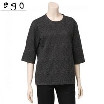 에고 꽃 자수 블라우스 ESBTS007D