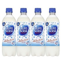 아사히 칼피스 소다 500ml 4개