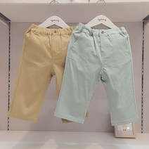 [아가방]논현점!!22신상/면스판 탄탄한 원단 /낙낙한핏 활동성 많은 친구들도 편하게 귀여운 일자핏 바지/아가방 바지