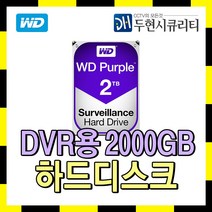 Western Digital CCTV용 저장장치 HDD, 2TB