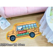 아이방 캐릭터 발매트 산리오 욕실 화장실 매트, 스누피
