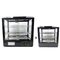 온장고 음료수 미니 냉장고 진열대 붕어빵 테이블, 쇼케이스(2레이어/220v/800w)