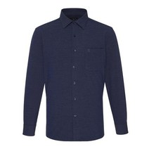 닥스셔츠 노케어 솔리드라이크 네이비 기모셔츠 레귤러핏 DIW3SHCL703N1