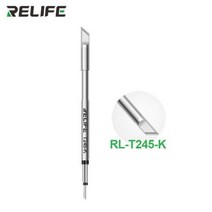 용접 RELIFE RLT245 팁 범용 JBC C245 납땜 인두 Xsoldering T245 스테이션 GVM 핸드 호환, RLT245K