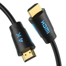티이스마트 4포트 HDMI 선택기 4K 60Hz UHD 모니터 셀렉터 스위치, 티이스마트 고급 HDMI 케이블 Ver 2.0 - 1M
