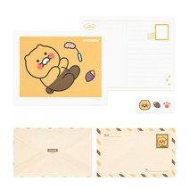 카카오프렌즈 춘식이 베이직 편지지 옐로우 / 144390, 상세페이지 참조, 상세페이지 참조