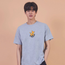 오너클랜 키밍 신문 배달 강아지 배달 귀여운캐릭터반팔티