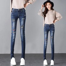 이노뱅크 여자 패션 봄 여름 청바지 캐주얼 E 125 AT0tyta