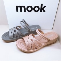 무크 NC12 여성 3cm 쿠션 투웨이 슬리퍼 샌들 222503