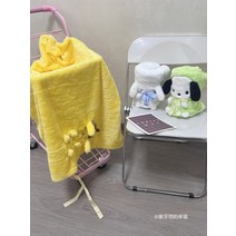 두툼한담요 일본 귀여운 만화 멜로디 흰색 개 담요 사무실 낮잠 작은 담요 무릎 담요 망토 담요 롤 담요 자수담요