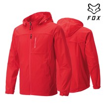 폭스라이더스 바람막이 G309 레드 자전거 MTB 의류