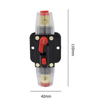 30A 40A 50A 60A 80A 100A 125A 회로 차단기 자동 리셋 DC 12-42V 바다 요트 RV 전원 보험, 08 150A