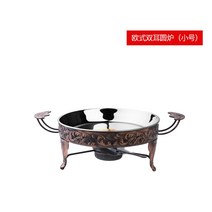 연로냄비 용봉탕 연로수납 전골 탕끓이기 손님 샤브샤브 가정용건조, 1, 24cm 유럽식 양귀통로