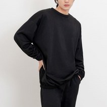 밑단 소매 밴딩 포인트 깔끔스타일 남성 맨투맨티 _ 49810668EA