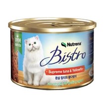 비스트로 고양이캔 생선, 38개, 흰살참치 + 황다랑어 혼합맛
