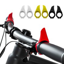 INBES 자전거 핸들바 뿔 그립 커버 핸들 보조 손잡이 바엔드 전동킥보드 바이크 MTB 용품, 그레이