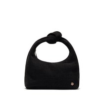 KNIT KNOT BAG - BLACK