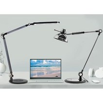 OTUS LED 데스크 램프 제스처 제어 LED 데스크 램프 무선 충전기 포함