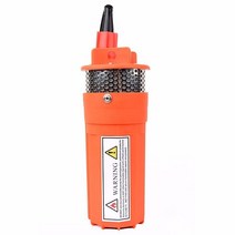 펌프 산업용 ( ) 태양 에너지 워터 dc12v24v 360lph 70m 리프트 잠수정 야외 정원 깊은 우물 세차 빌지 청소, 주황색 12V